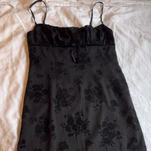 Princess Polly black floral dress